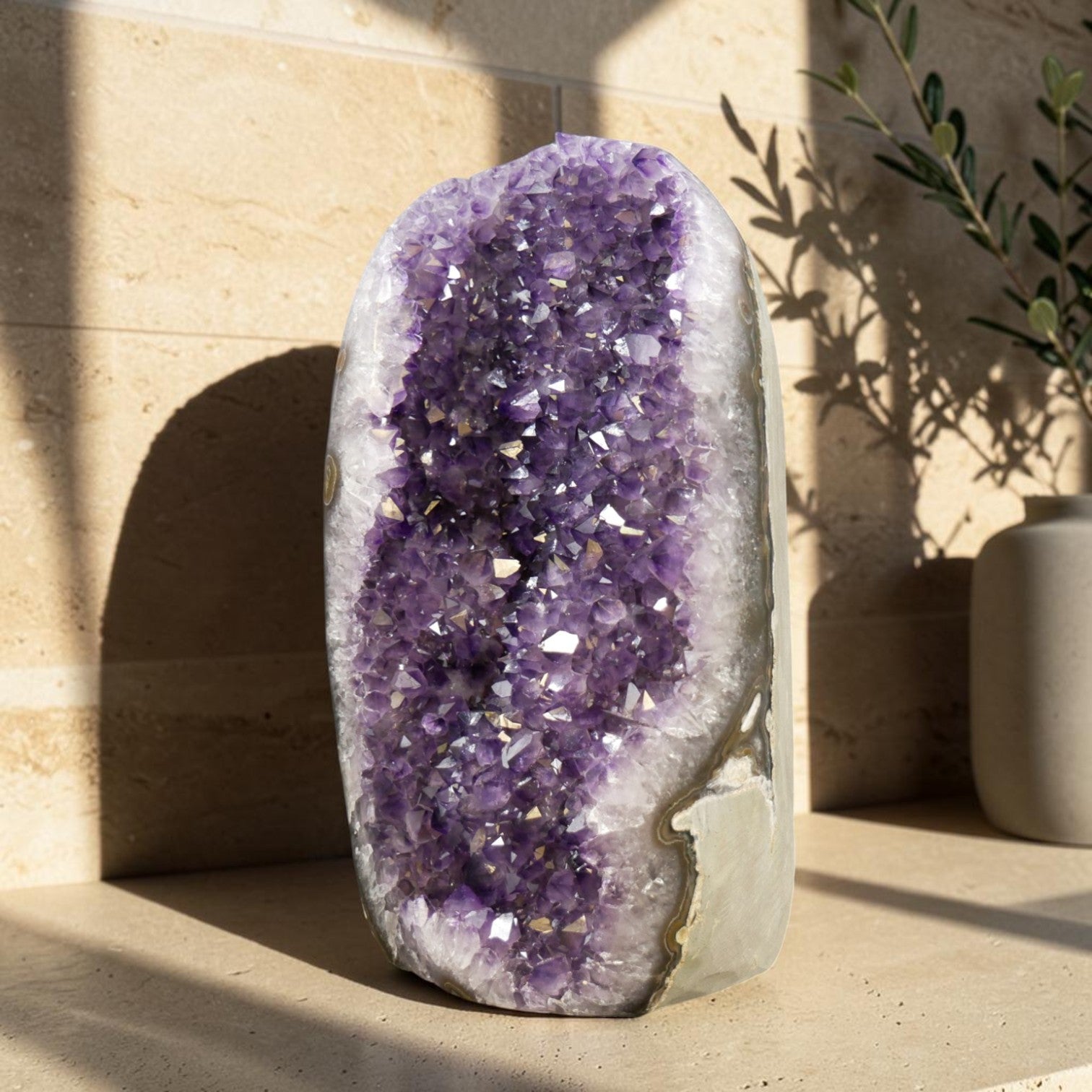 Amethyst Cathedral Geode from Artigas, Uruguay