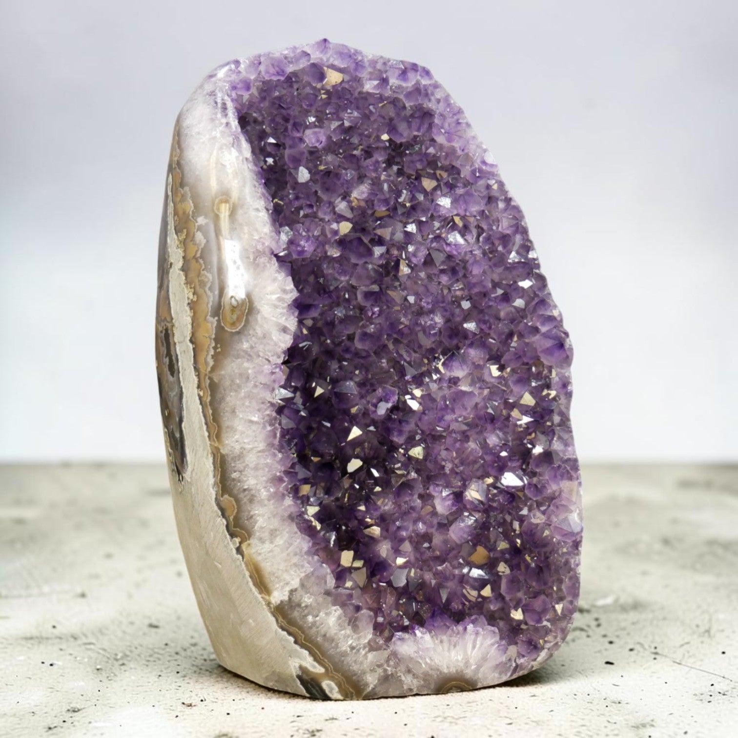 One Of The Largest in the Collection: Amethyst Cathedral Geode from Artigas, Uruguay