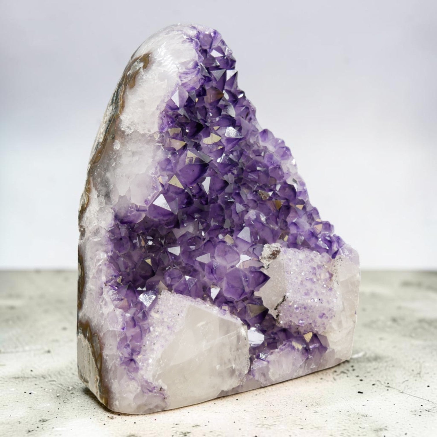 Amethyst Geode from Artigas, Uruguay