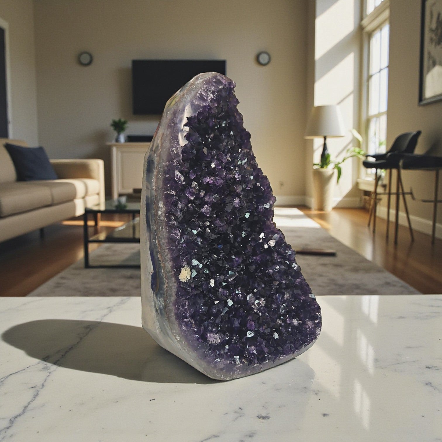 Amethyst Crystal - 15.84 lb