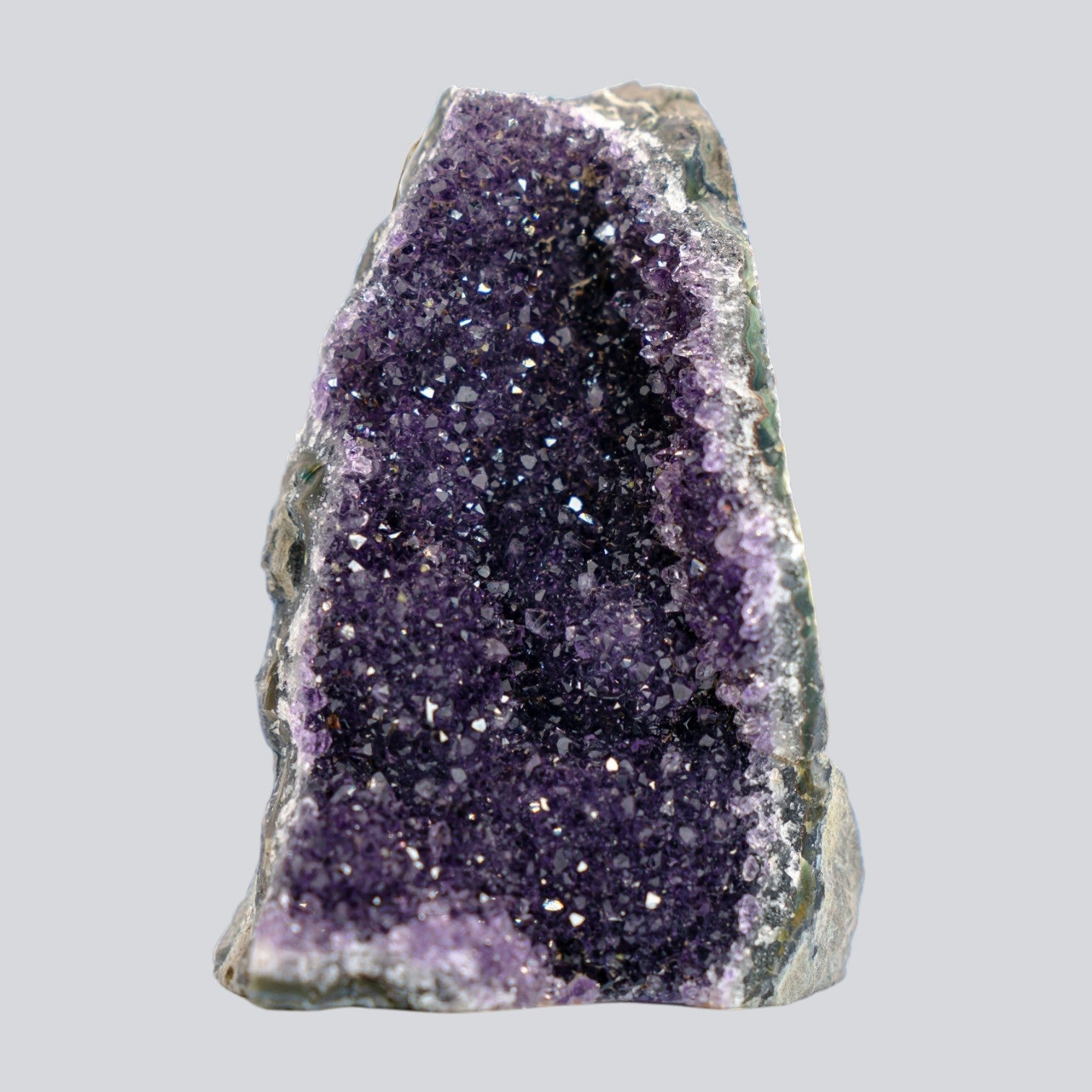 Amethyst cathedral stone for home decor, stunning AAA grade geode from Uruguay