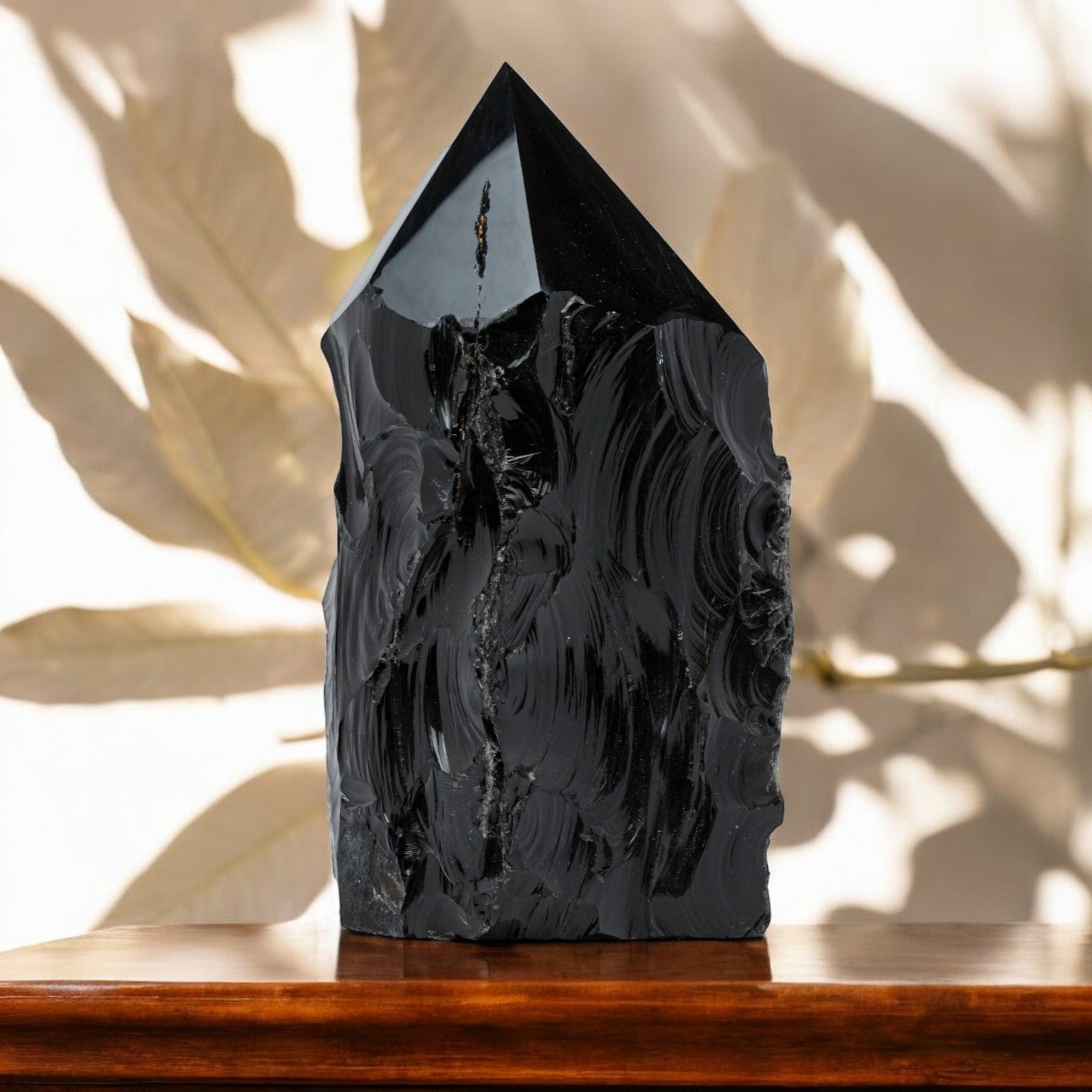 Black Obsidian Pointer - 22.43 lb