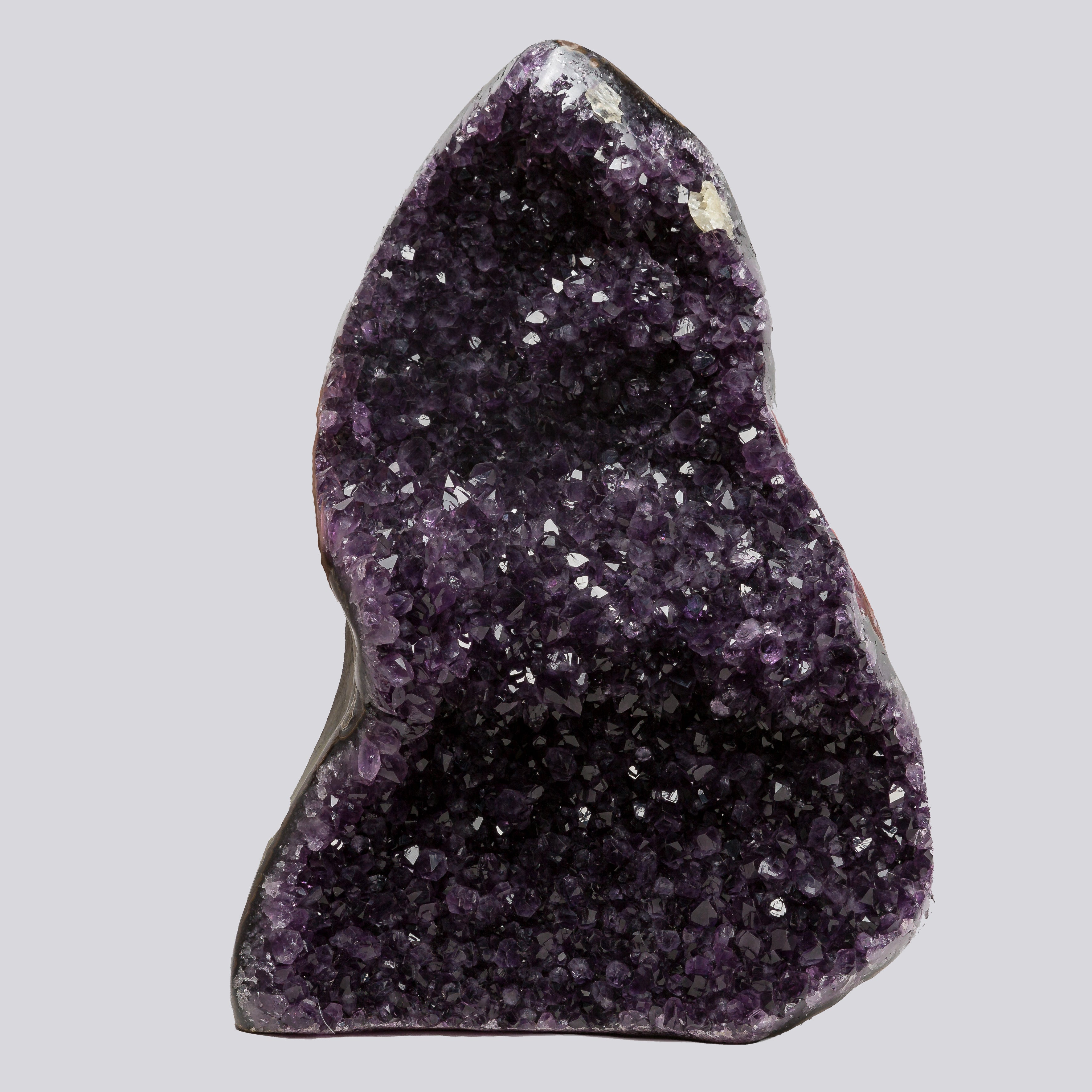 26.09 lb Natural Amethyst Geode - Super Large Crystal Cluster Stone from Uruguay Raw Geode Quartz - Purple Color