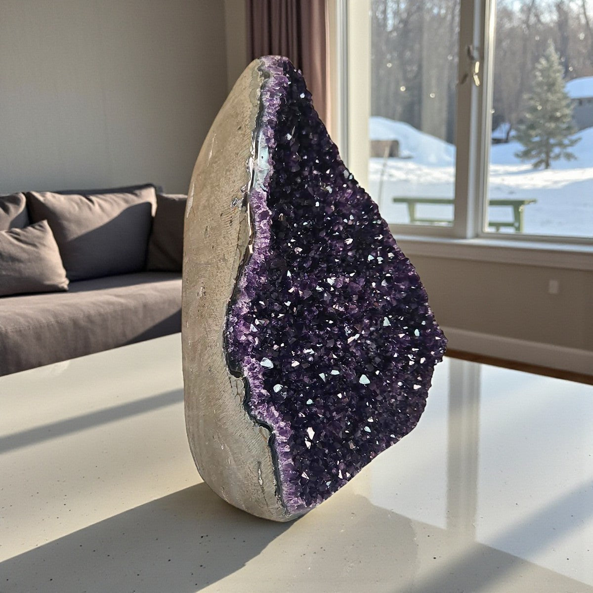 Amethyst Crystal - 29.14 lb