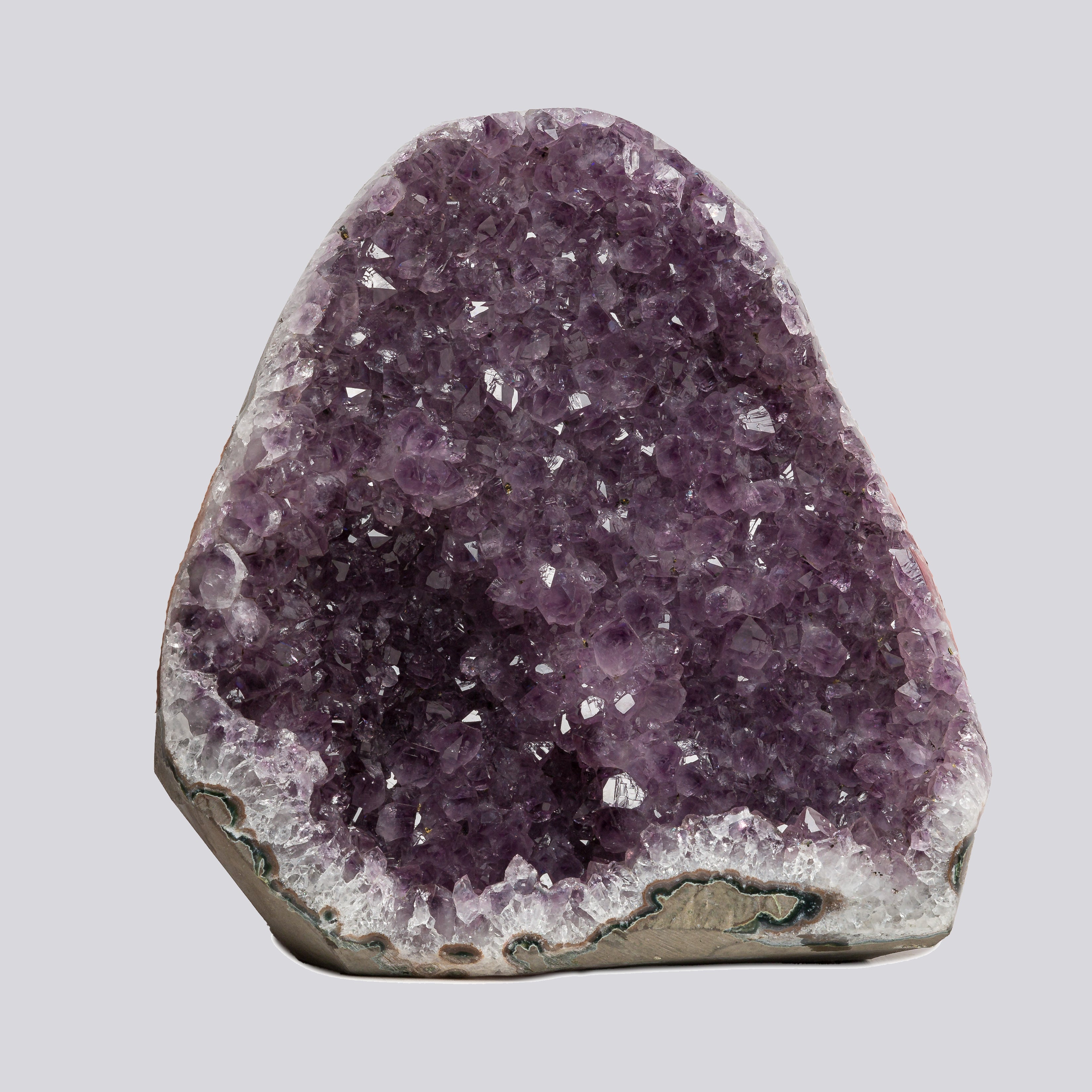 18.49 lbs Unique Collectors Quality Amethyst Geode - Large Natural Deep Purple Crystal Cluster Stone from Uruguay