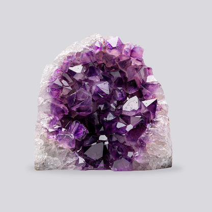 Natural Uruguayan Amethyst 
Cluster 1.5-2 lb - Popular Size. 4" to 6" H

