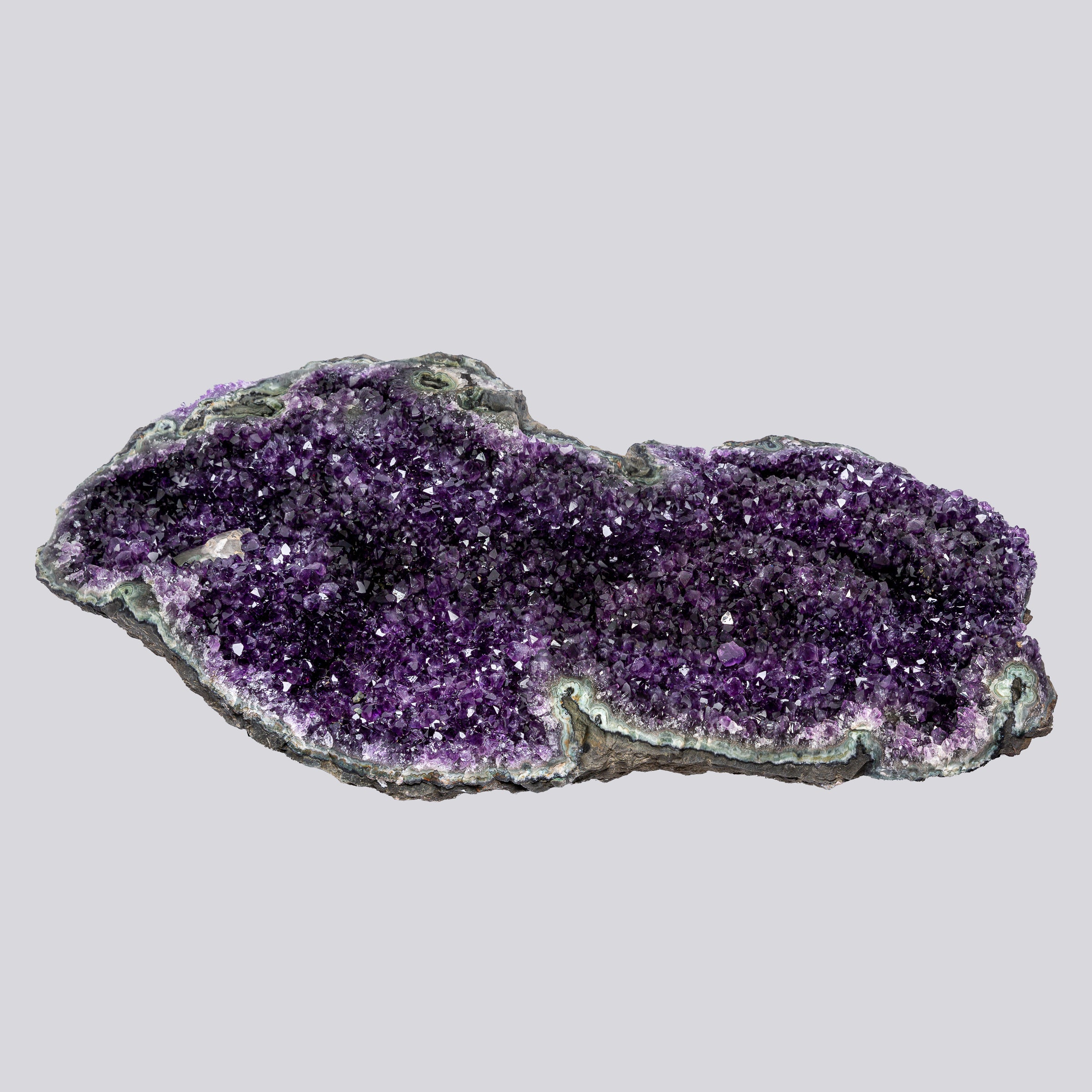 75.35 lbs Unique Collectors Quality Amethyst Geode - Perfect for Wall Mounting or Centerpiece - Large Natural Deep Purple Crystal Cluster Stone from Uruguay